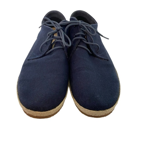 Patara Nomad Shoes Mens Size 10 Navy Blue Lace Up Preppy Casual